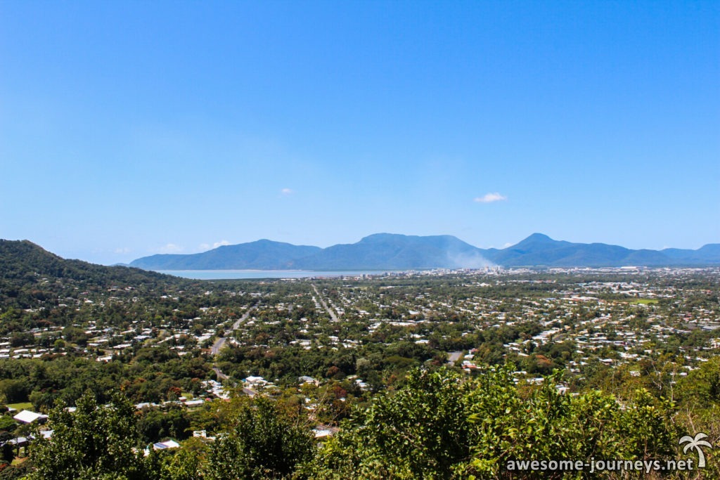 Ausblick über Cairns